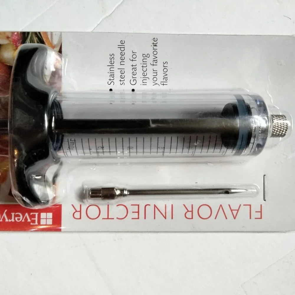 Everyday Living Flavor Injector Stainless Steel BBQ Baster Marinade